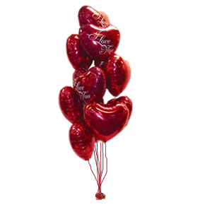купить гелиевые шары в форме сердца  - купить с доставкой