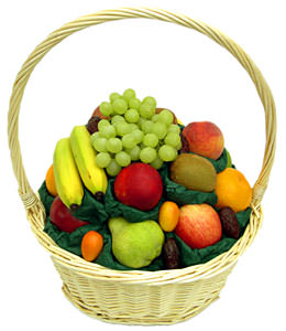 Купить фруктовую корзину "Благодарю" с оперативной доставкой по городу