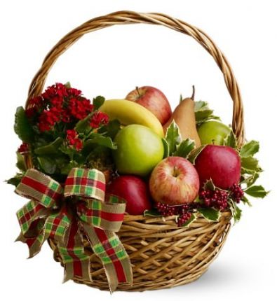 Фруктовая корзина Праздничная - купить фруктовую корзину с доставкой на любой праздник